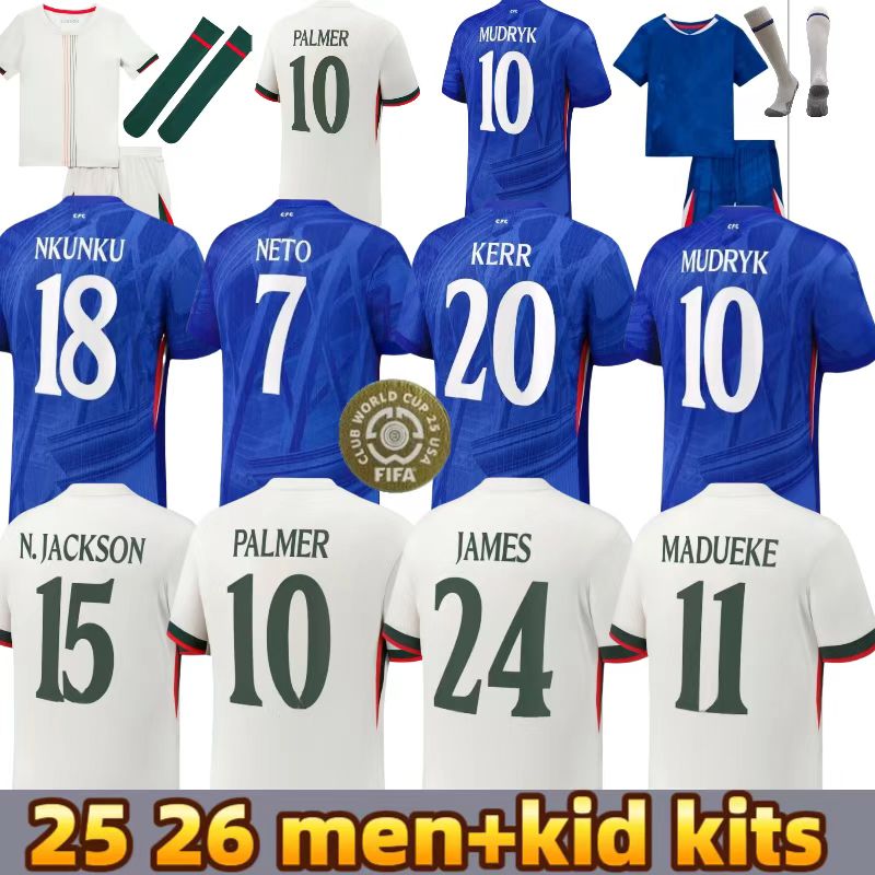 chelseas fc jersey 25 26 CAICEDO Nkunku PALMER soccer jerseys Disasi 2025 2026 Enzo Mudryk Cucurella football shirt SANCHO Guiu Veiga Adarabioyo JAMES COLWILL women