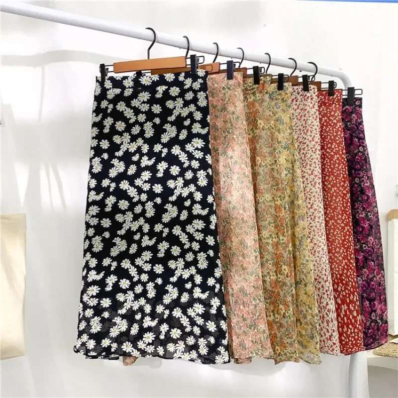 Korean Style Woman Skirt A Line Skirts For Women Casual Offer 2025 New In Streetwear Stylish Aesthetic Clothing Trend 2025 V