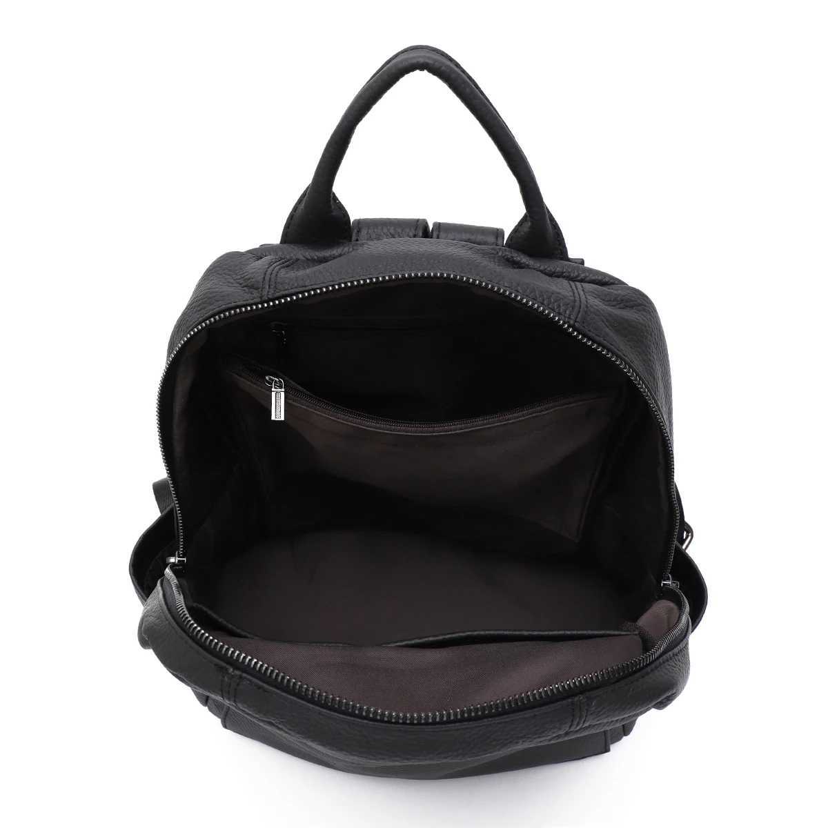 Soft Genuine Cowhide Daily Backpack Women Men Spacious Multi Pockets Fashion Casual Versatile Knapsack Travel Business College Z250617