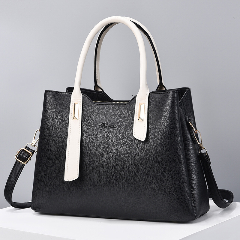 Free Shipping 2025 New Designer Bag Simple Multi-layer Large Capacity Women's Handbag Fashionable High-quality Shopping Bag