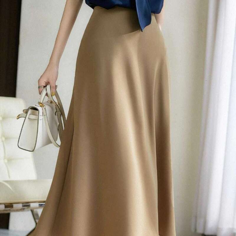 New In Female Skirts A Line Womens Skirt Midi Casual Clothing Sales Summer 2025 High Quality Cheap Chic and Elegant Modest V