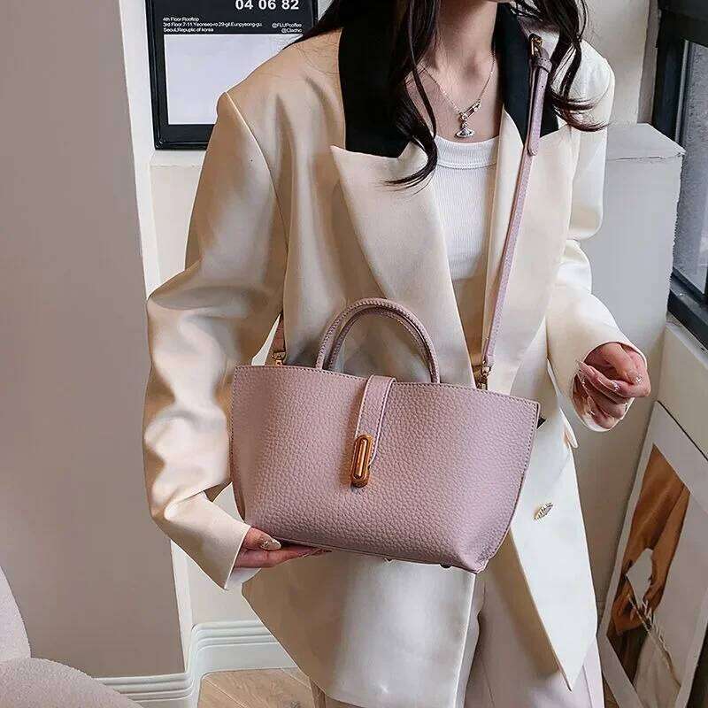 High End Niche Portable Vegetable Basket Women's New Spring Summer Fashion Retro Bucket Bag Single Shoulder Crossbody Bags