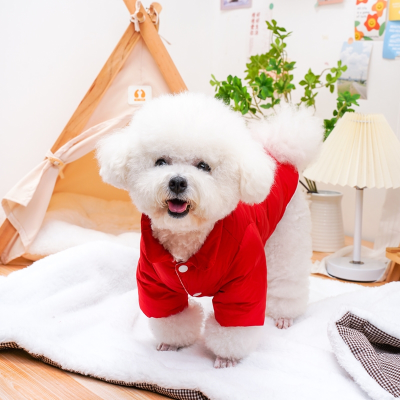 Winter Warm Dog Jacket for Small Medium Dogs Cat Cold Weather Coats with Leash D-Ring Dogs Fleece Vest Waterproof Windproof Dog Snow Jacket Pet Puppy 