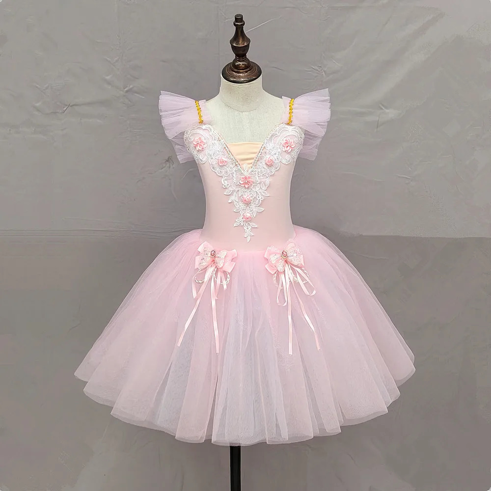 Childrens Ballet Skirt Girls Dance Skirt Ballet Performer Clothing Childrens Dance Skirt Stage Performance Group Clothing 250617