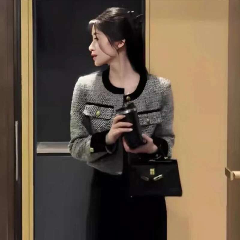 Short Korean Style Long Sleeve Loose Female Coat Cheap Harajuku New in Outerwears Casual Womens Jackets Fashion 2025 Pretty