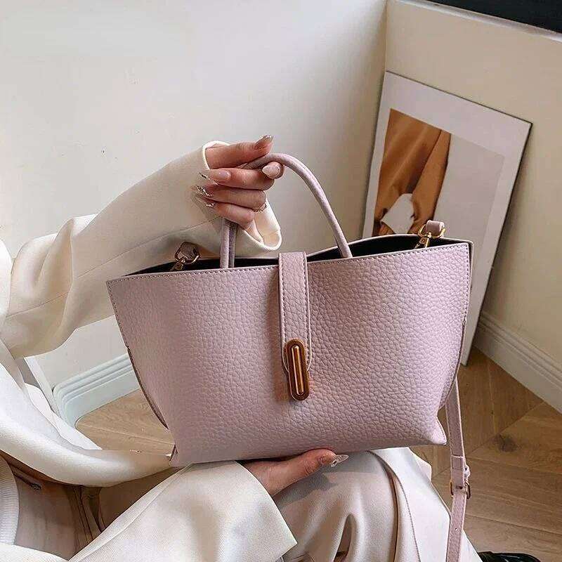 High End Niche Portable Vegetable Basket Women's New Spring Summer Fashion Retro Bucket Bag Single Shoulder Crossbody Bags