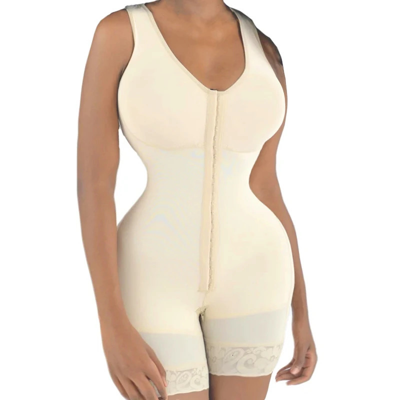 High Compression Body Shapewear Women Fajas Colombianas Corrective Girdle Tummy Control Post Liposuction BBL Slimming Waist Belt 250616