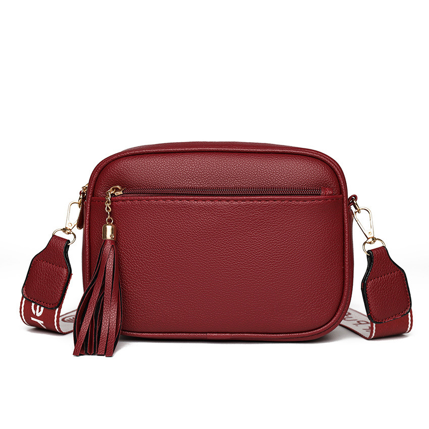 Free Shipping 2025 Summer New Designer Bag Multifunctional Ins Style Tassel Women's Handbag Solid Color Fashion High-quality Shopping Bag