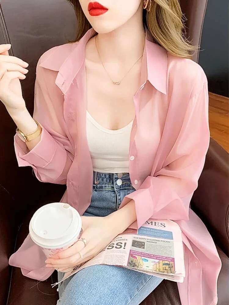 Blended Full Long Sleeve Woman Top Summer Shirts Blouses For Women Japanese Harajuku Fashion Offer Premium High Quality