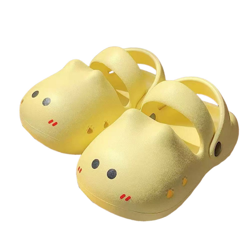 Cute Animal Cartoon Waterproof Summer Slippers for Women - Durable EVA Material