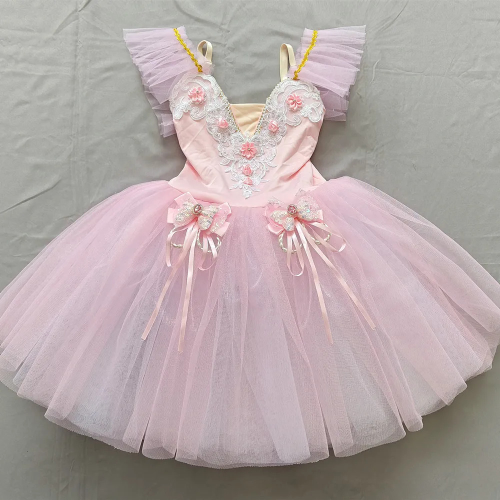Childrens Ballet Skirt Girls Dance Skirt Ballet Performer Clothing Childrens Dance Skirt Stage Performance Group Clothing 250617