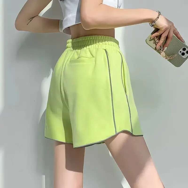 With Waist Pocket Short Pants Woman Streetwear Elastic Shorts for Women Flowy Elegant Wholesale Summer Fashion Clothing 2025 XL