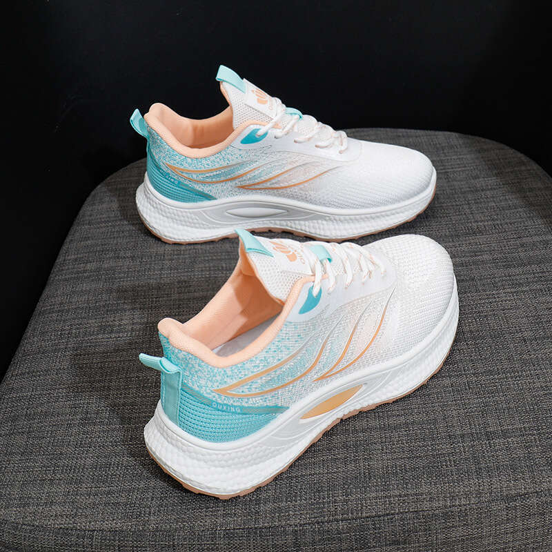New Breathable Mesh Height Increasing Summer Women's Casual Shoes