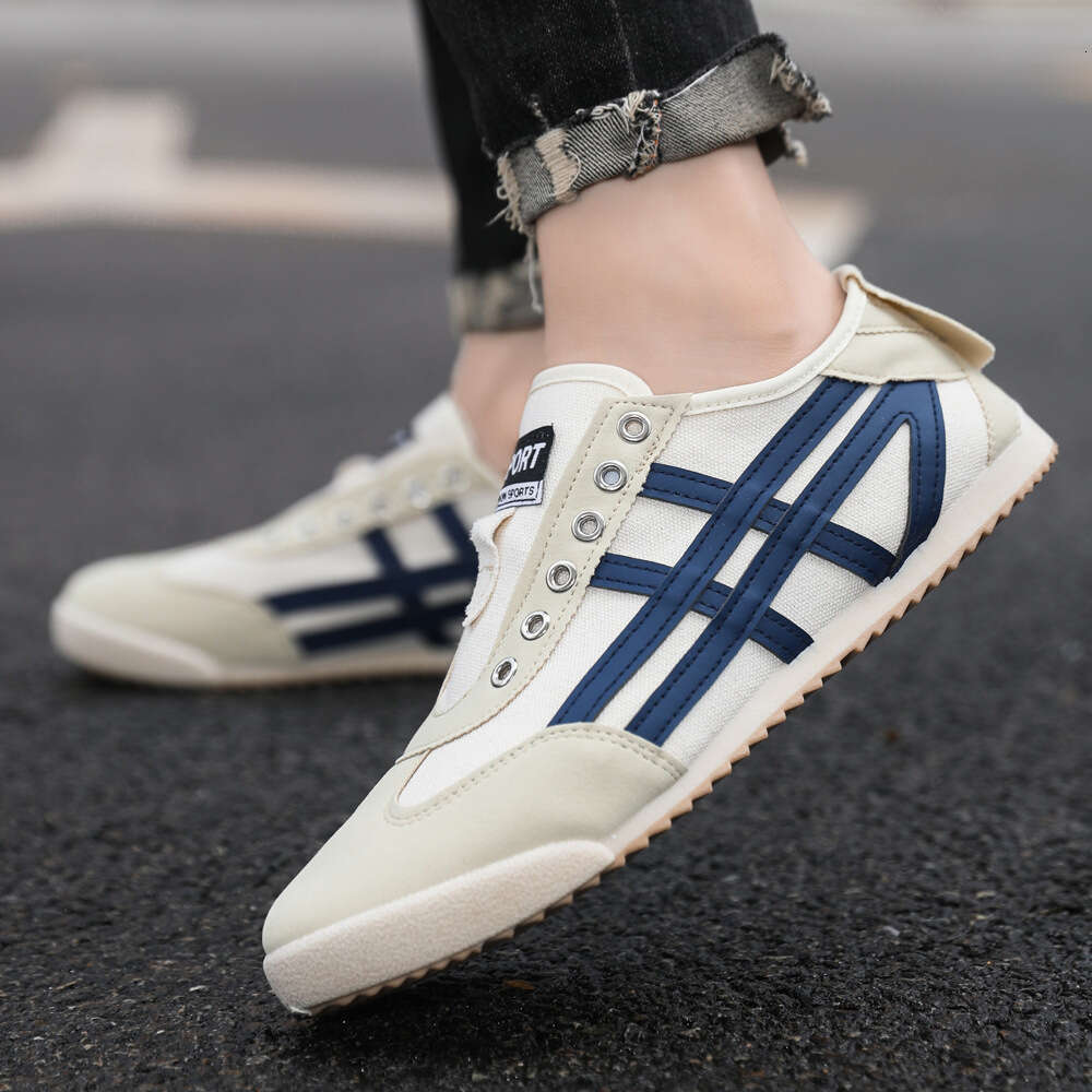 Men's New Spring Summer Versatile Flat Agan Trendy Internet Celebrity Casual Sports Shoes Men