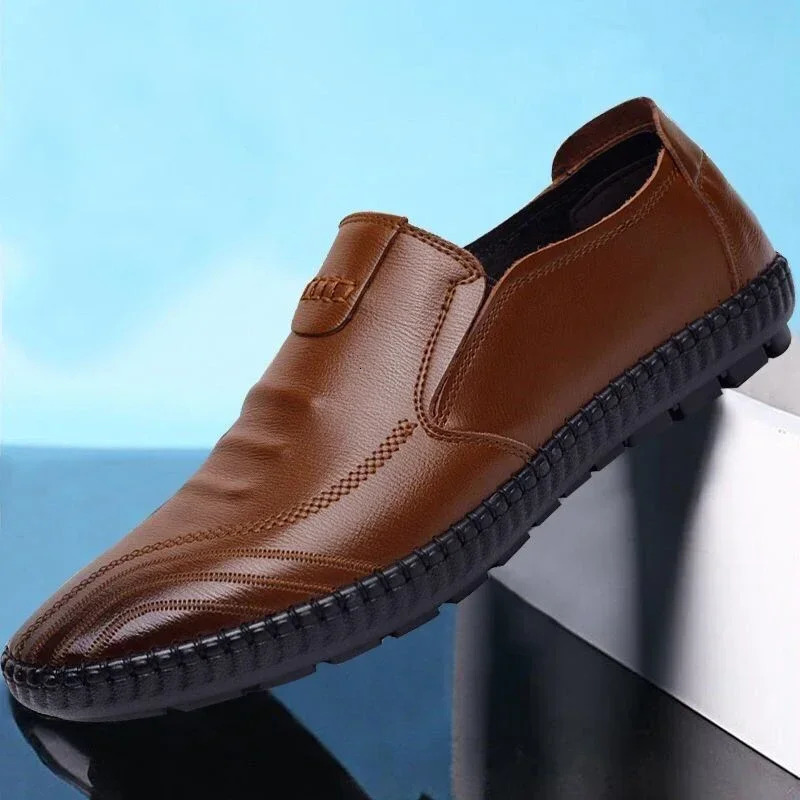 2024 Selling Mens Sneakers Comfortable Mens Leather Shoes Bean Shoes Fashion Casual Mens Shoes Dress Shoes for Men 250613