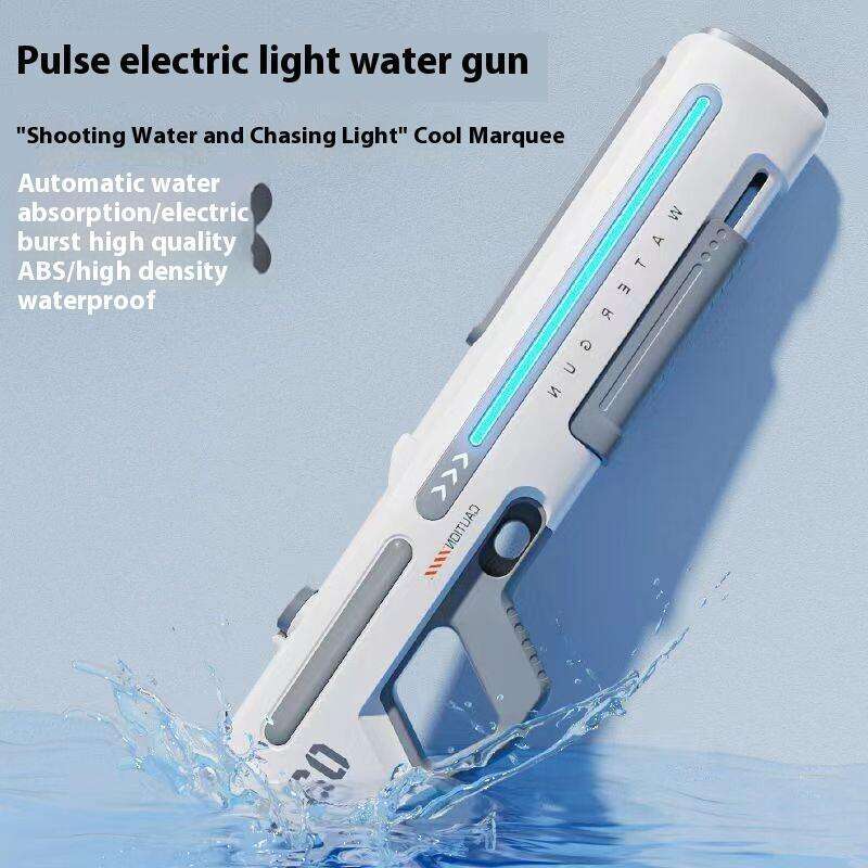 Pulse Electric Toy Automatic Spraying for Children and Adults High Pressure Powerful Long Range Water Gun Tech Cool