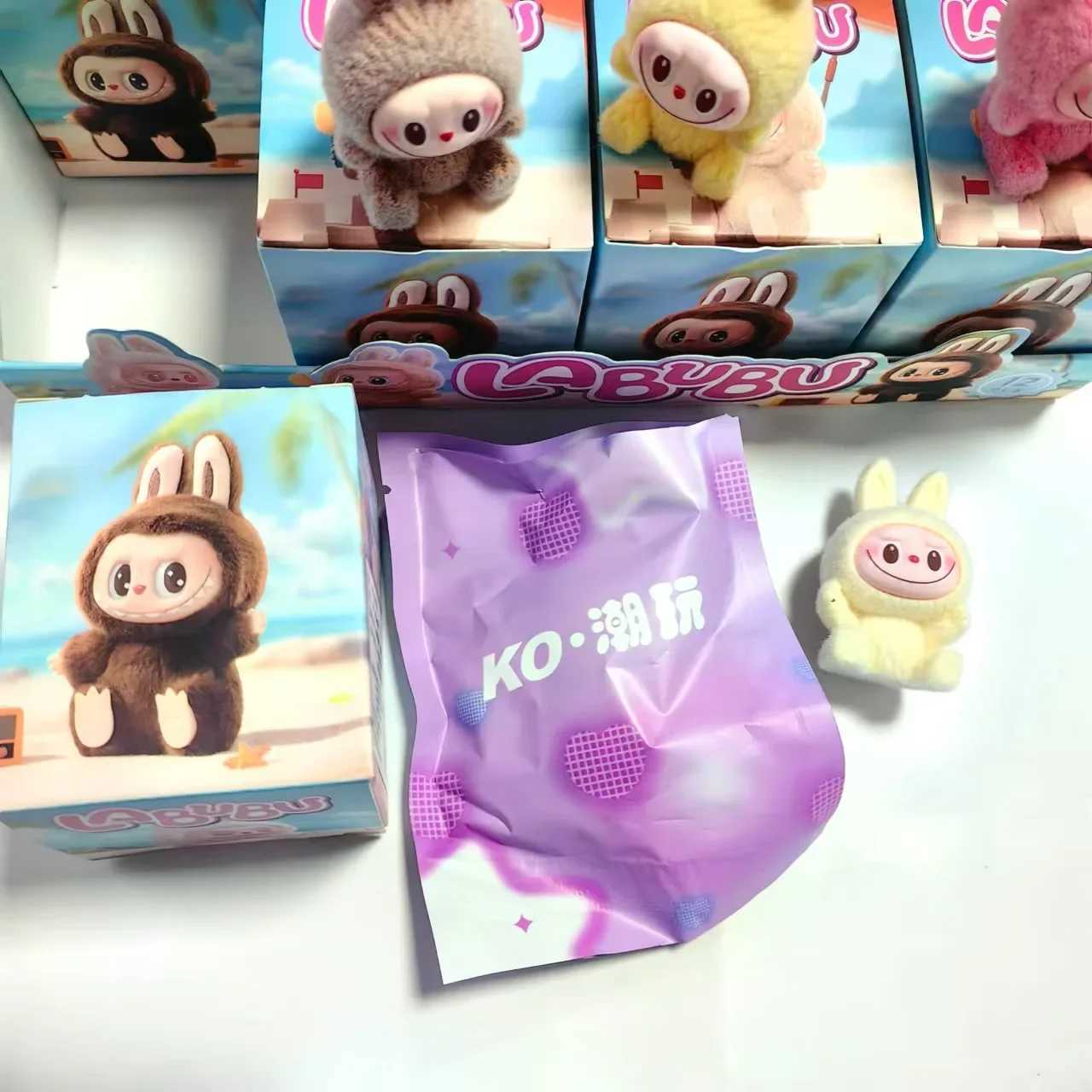 Hot selling Plush Labubu Blind Box Trendy Resin Doll Seat Series Mini Doll Mystery Box Cute Mini Figure Gift Toy W250617