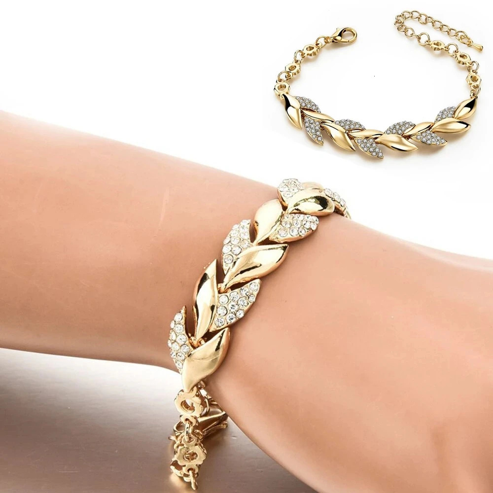 925 Sterling Silver Arrival Elegant Crystal Statement Bracelet For Women Girls Anniversary Gift Trendy Jewelry 250616