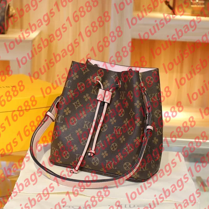 Neonoe Mm Bucket Bag Drawstring Crossbody Handbag Shoulder Bag Adjustable Strap Noe Bb Bags Luxurys Designers Classical Print