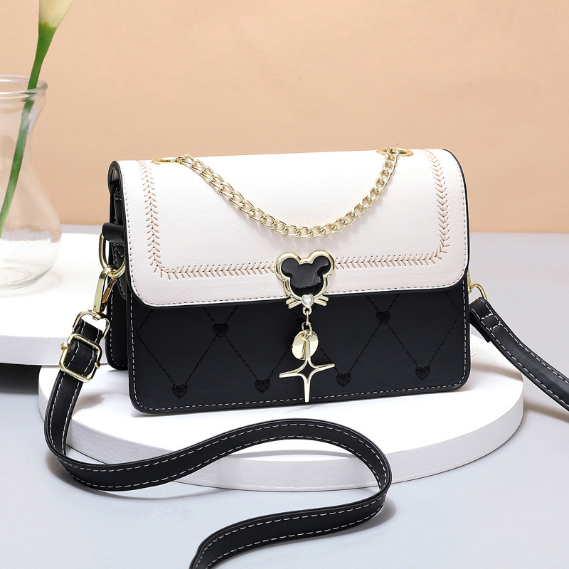 Free Shipping 2025 New Designer Bag High-end Trendy Fashion Single Shoulder Handbag Color Blocked Casual High-quality Shopping Bag