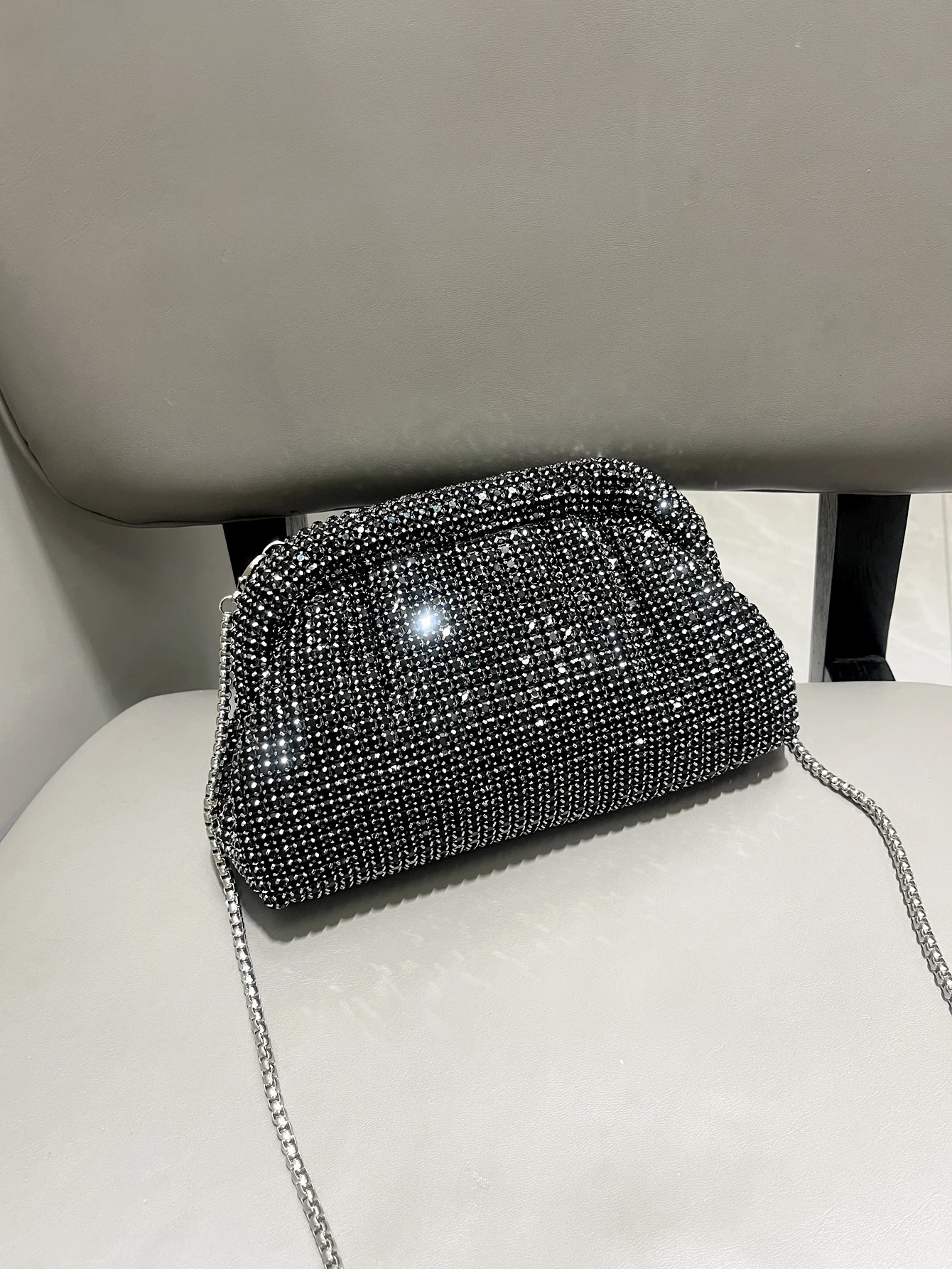 Luxury Designer Rhinestones Clutch Purse Bag for women handle bag Shoulder evening banquet 250614