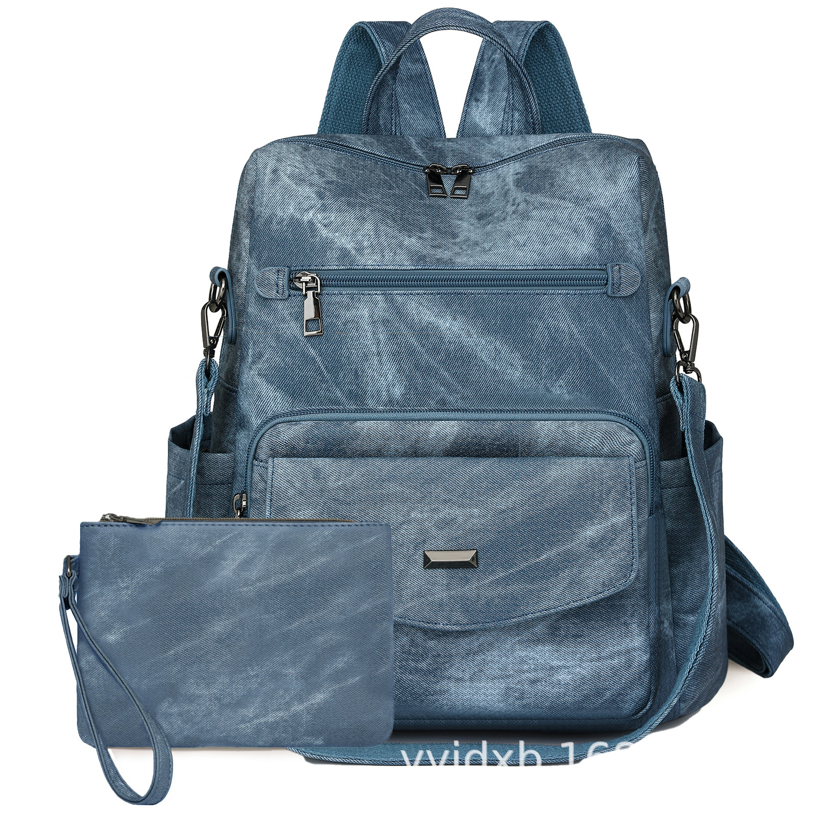Top brand high-quality new free designer bag cross-border new high-end backpack 2025 fashion set backpack large capacity wholesale new free designer b