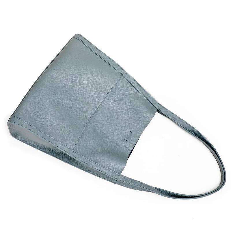 Aidrani New women's shoulder bag, made of 100% soft cowhide, large capacity portable underarm bag