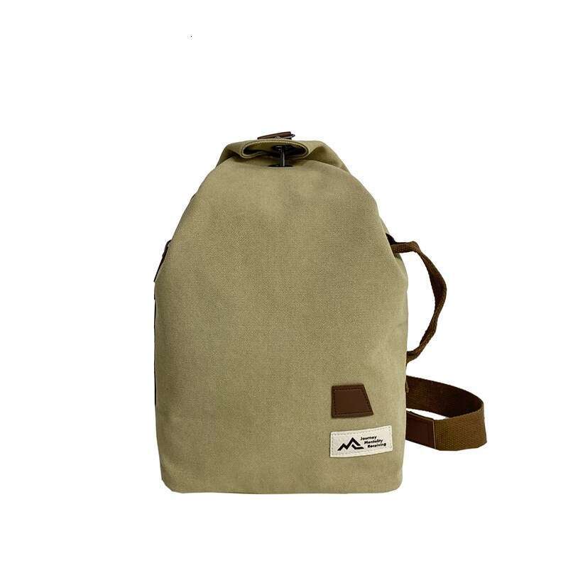 Portable Waist Bag Men and women Cycling Korean Style Fashion Personality Unisex Canvas Crossbody Chest Travel Leisure Sports