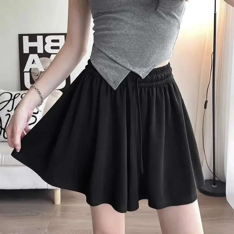 Shorts For Women Baggy Short Pants Woman Loose Skirt High Waist Culotte Design Streetwear Offer High Quality Designer Outdoor