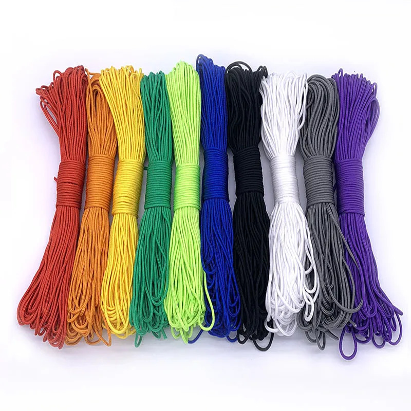 Dia 2mm One Stand Cores Paracord For Survival Parachute Cord Lanyard Camping Climbing Rope Hiking Jewelry Making Wholesale 250611