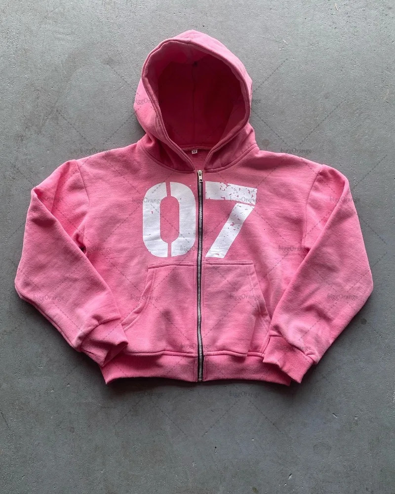 American Casual Fashion Top Letter Printed Loose Versatile Sweatshirt Men High Street Harajuku Y2K Oversized Sweatshirt Women 250616
