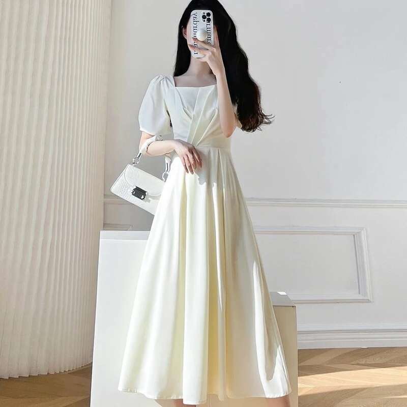 Womens Dress Satin Chic and Elegant Pretty Clothing Evening Female Dresses 2025 Chiffon Midi Prom Silk Party New In Retro Y2k X