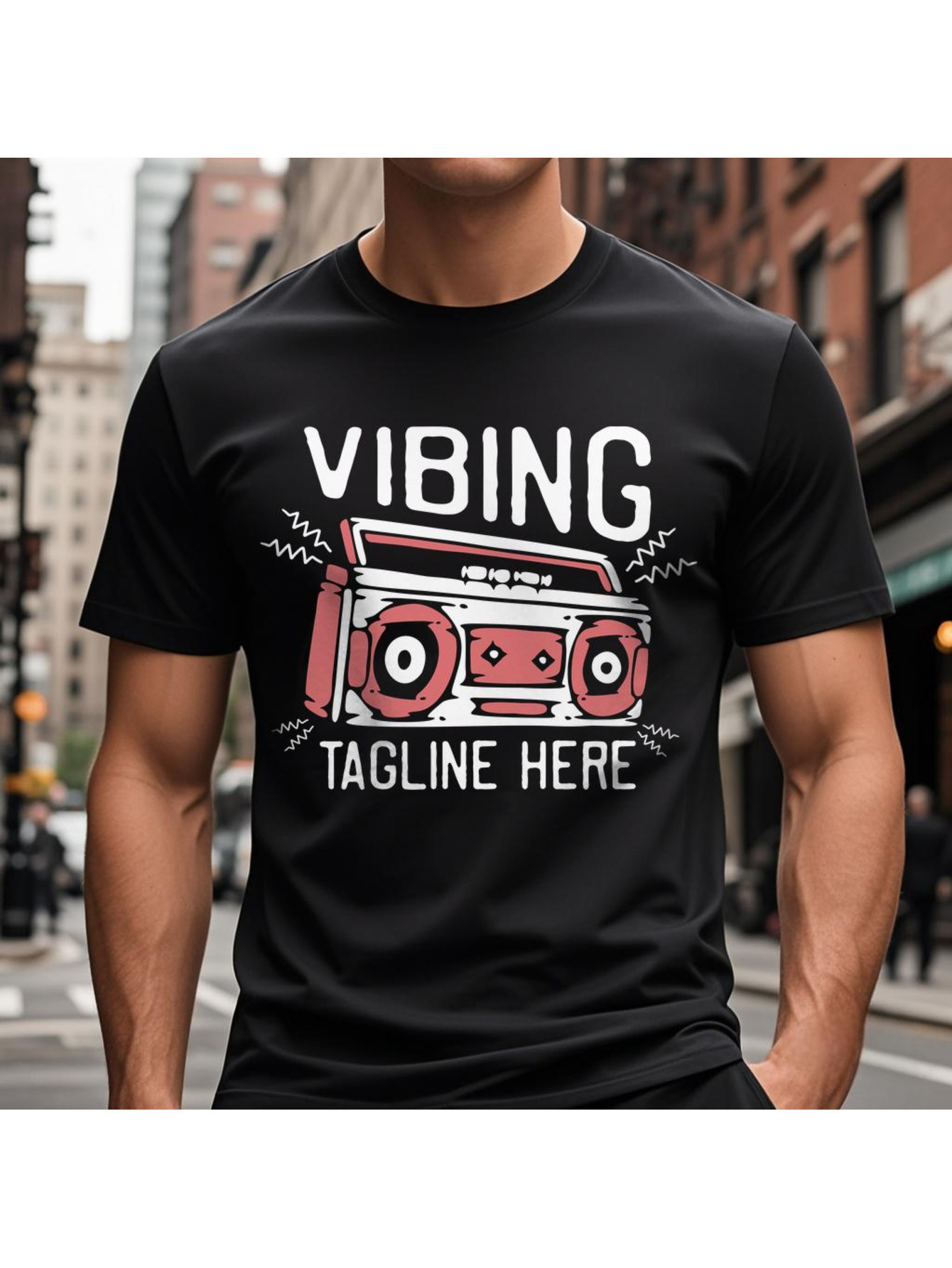 Dongdumaoyi Round Collar Black Men Short Sleeve T Shirts Text S-3Xl White Cotton Adult Tiger 180G 66bc