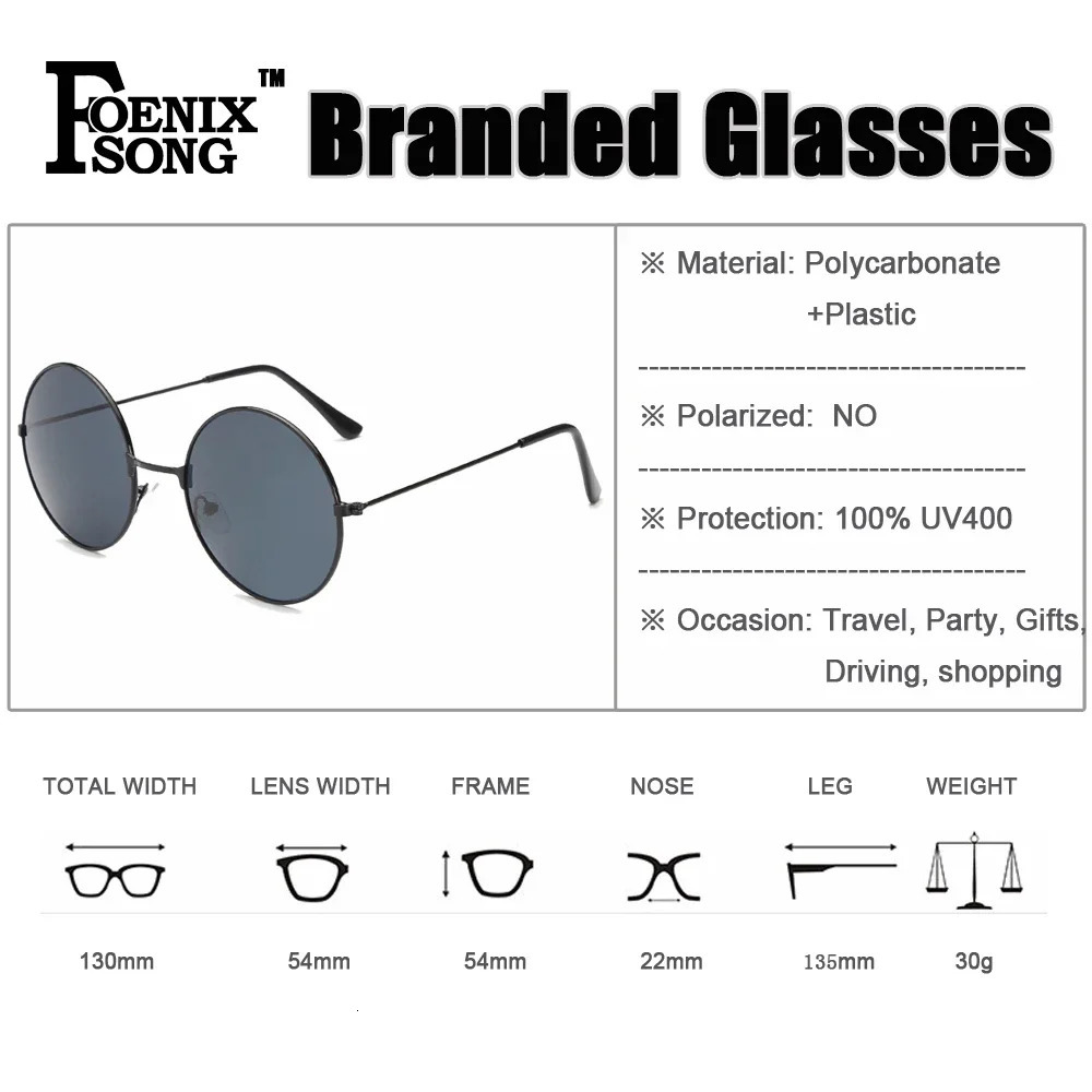 FOENIXSONG Fashion Pilot Sunglasses for Women Men Classic Eyewear Gradient Mirrored Blue Silver Gray Sun Glasses Sunglass 250616