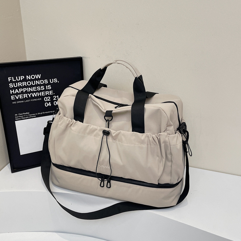 High quality brand new design free designer bag for cross-border 2025 short distance travel sports and fitness dry wet separation travel new free desi