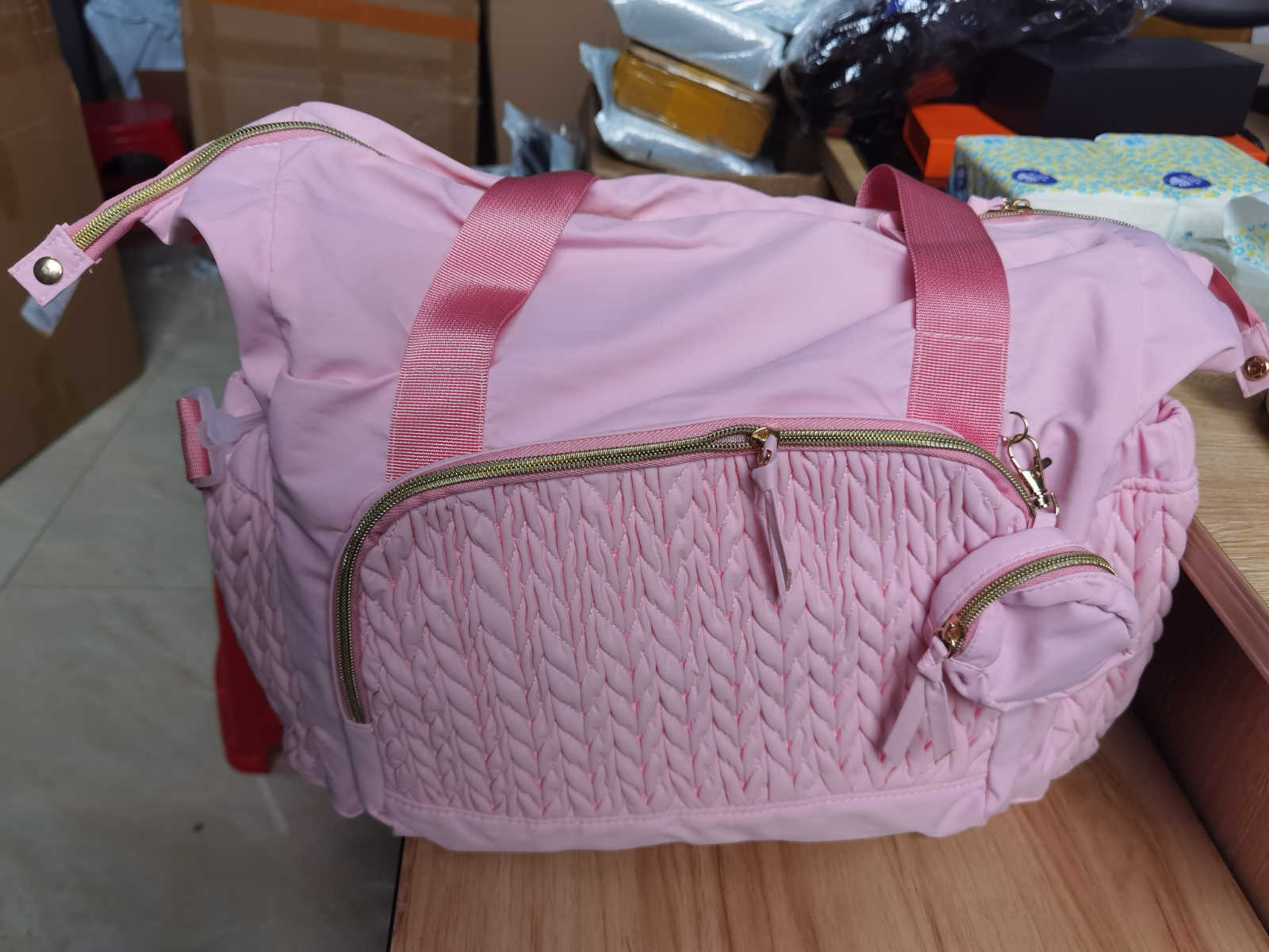 Diaper Bags Mommy Diaper Bag Baby Stroller Organizer Backpack Large Capacity Outdoor Travel Maternity Bag with Insulated Pocket Changing Pad Y250227H4