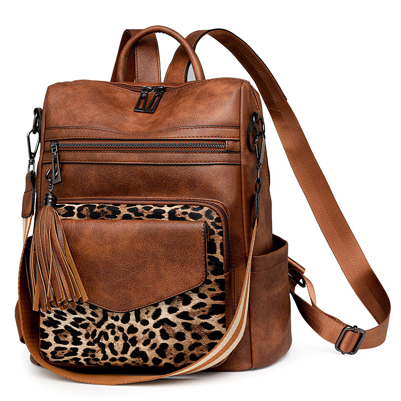 High quality brand high-quality new style free designer bag cross-border European American retro high-end fringed backpack wholesale new style free de