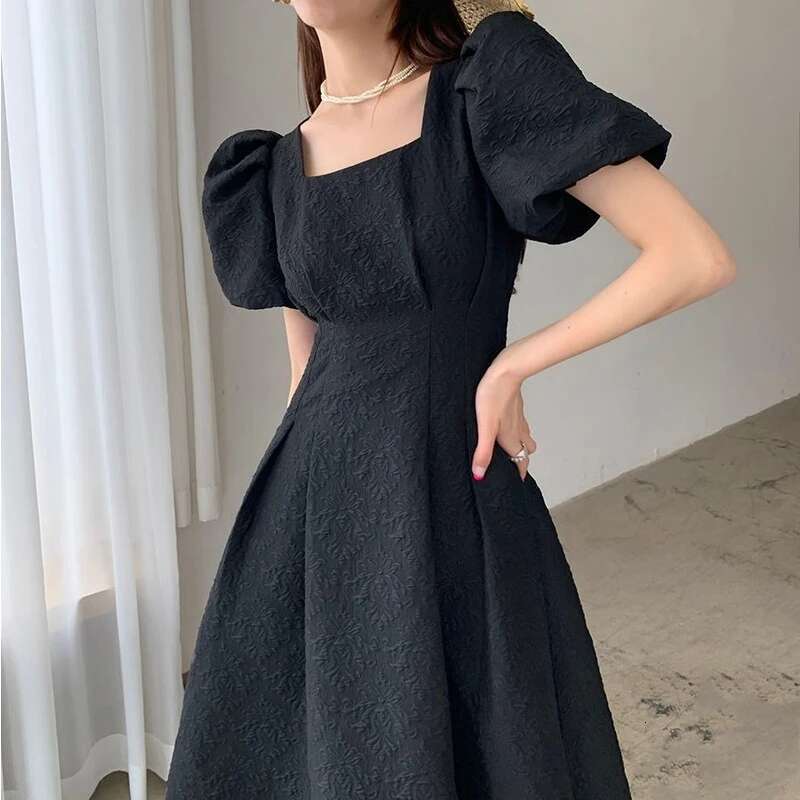Clothing Evening Female Dresses 2025 Prom Party Black Womens Dress Midi Vintage Sale One-piece Offer Elegant Classy Harajuku Xl