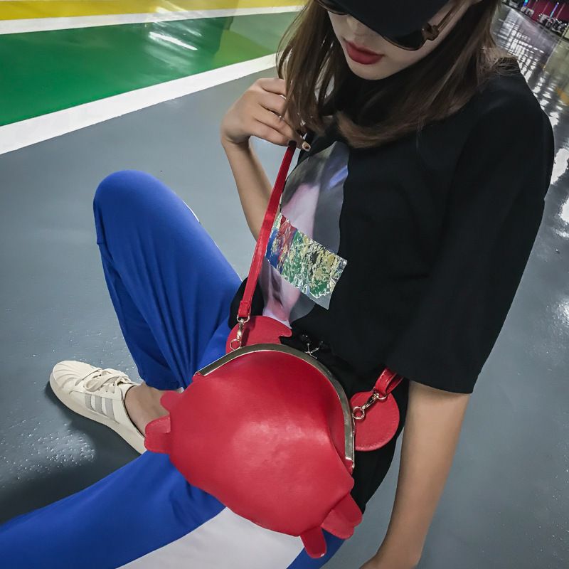 Free Shipping 2025 New Designer Bag Casual Cute Crab Shaped Fun Animal Handbag Fashionable High-quality Shopping Bag