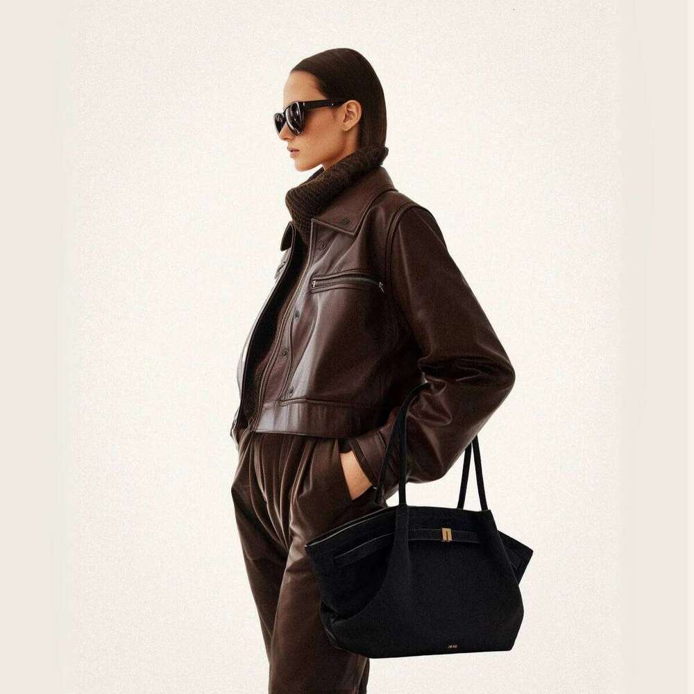 JW PEI Hana Large Size Chamois Leather Commuter Dumpling Bun Single Shoulder Slant Cross Underarm Tote Bag