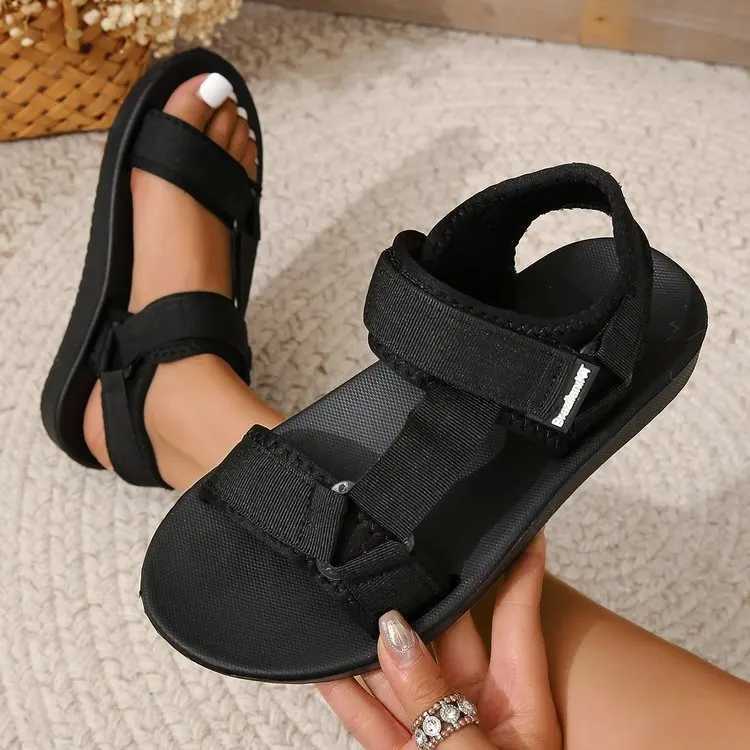 Womens Sandals New Open-toe Soft Bottom Sports Beach Shoes Summer Fashion and Non-slip Solid Color Ladies Sandals Women Shoes Z250617
