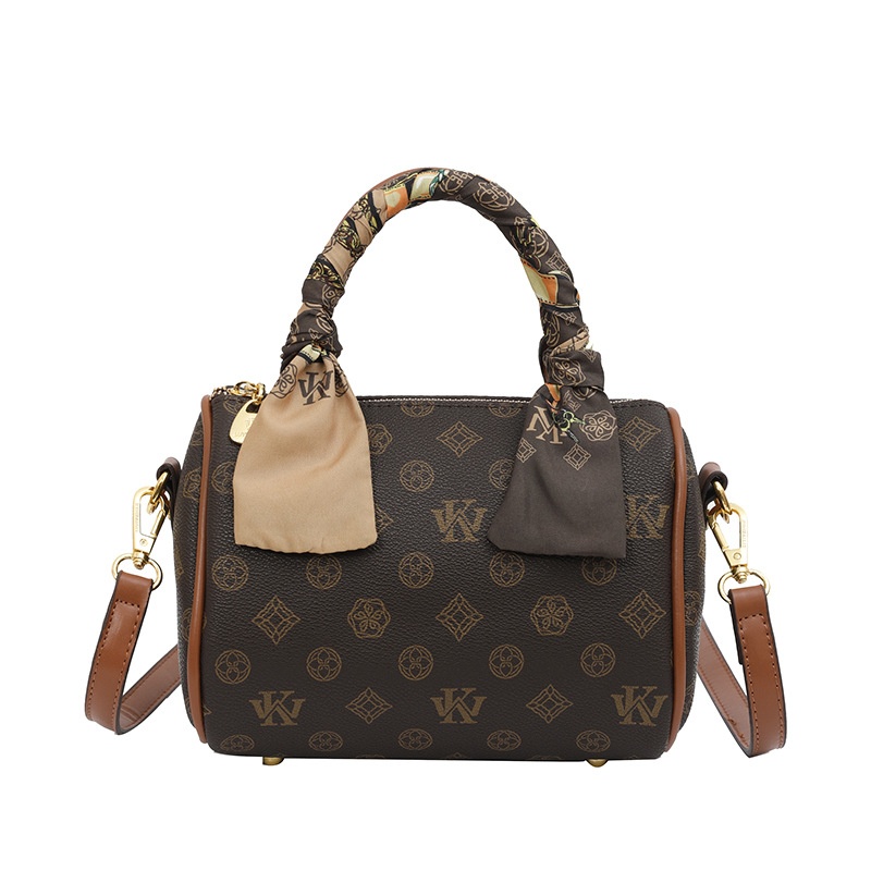 2025 free shipping women's designer luxury fashion temperament scarf crossbody bag handbag shoulder bag brown khaki