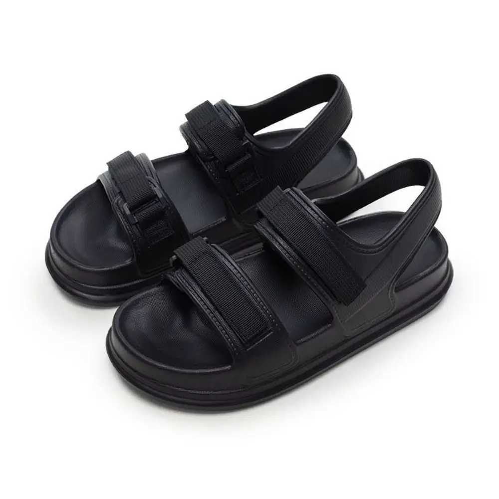 New EVA Thick Bottom Sandals Non-slip Open-toe Casual Sandals Versatile Thick Soles Flat Sandal Summer Z250617