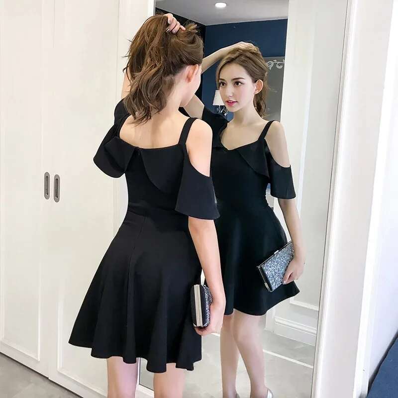 Clothing Short Womens Dress Party Female Dresses 2025 Ruffle Sundress Prom Slip Evening Mini Sensual Sexy Cheap Casual New In X
