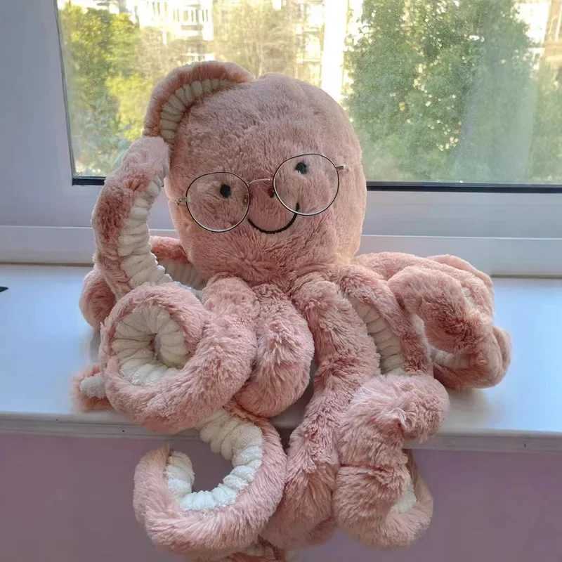 49cm Octopus Plush Toy Octopus Doll Girl Sleeping Doll Home Decoration Gift Interactive Toy Pet Supplies T250617