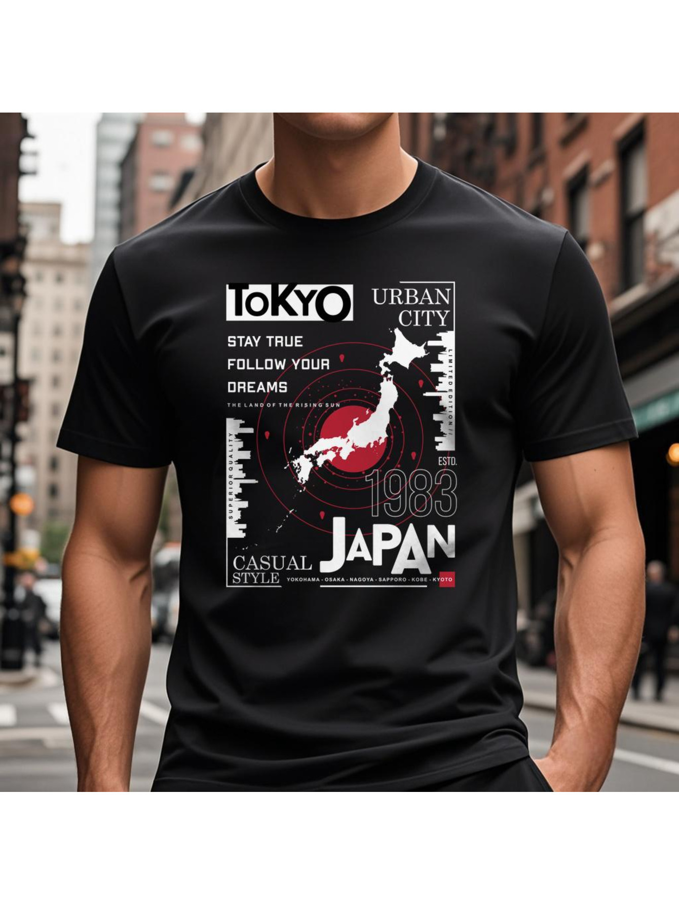 Dongdumaoyi Men Adult Black Short Sleeve 180G T Shirts Round Collar Cotton White S-3Xl Text Graphics dbbc