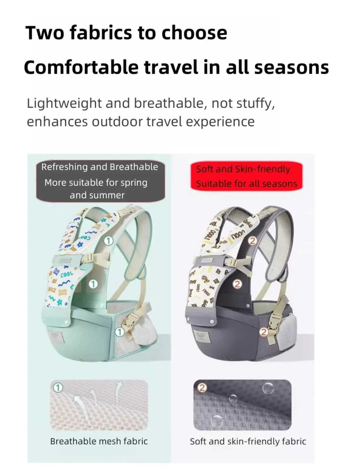 Baby Backpacks Waist Stool 4 in 1 Bag for Baby Accessories Sling Stuff born s Wrap Bebe Bags Toddler Backpack 250617