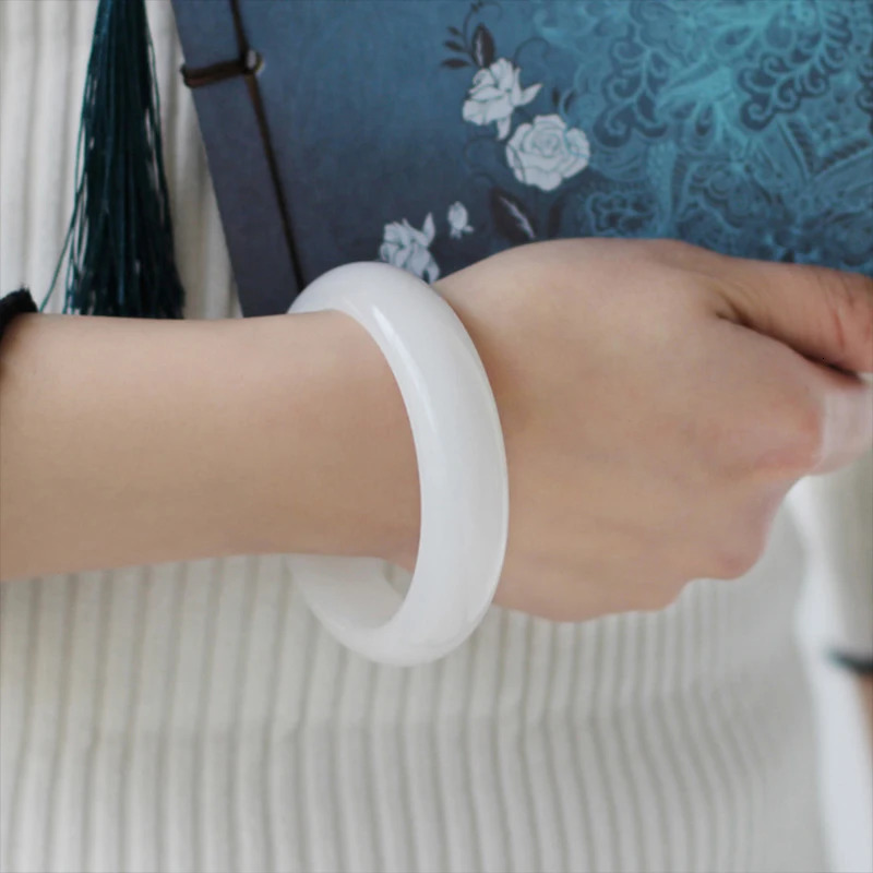Natural White Marble Bracelet Original Certified Bracelet For Women Free Wholesale Gifts For Girlfriends 250616