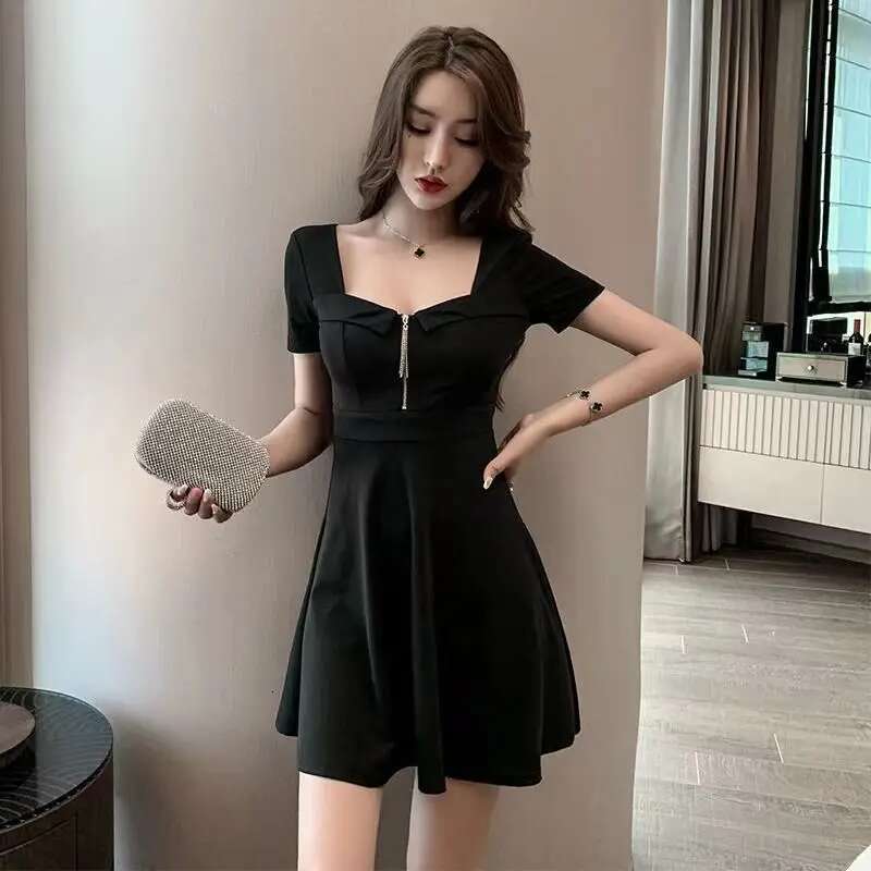 Clothing Open Back Female Dresses 2025 Mini Womens Dress Backless Short Prom Party Sensual Sexy Night Club Evening One-piece Xl