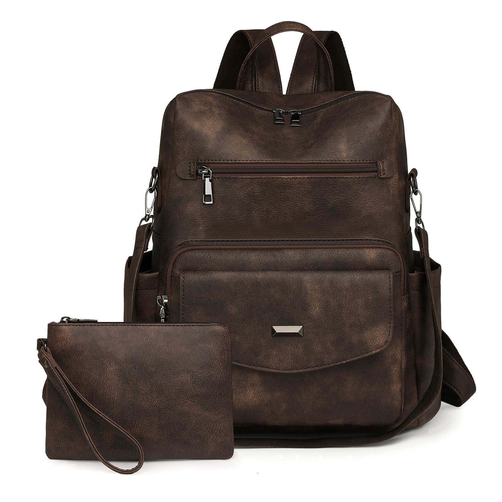 Top brand high-quality new free designer bag cross-border new high-end backpack 2025 fashion set backpack large capacity wholesale new free designer b